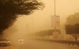 ‌گردوخاک عراق در نیمه غربی کشور/‌توده گردوخاک ترکمنستان هم در راه است