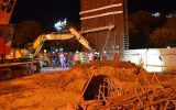 فعالیت عمرانی قطار شهری تبریز شبانه‌روزی شد