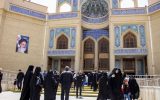 نماز ظهر عاشورا به یاد آخرین نماز سالار شهیدان در تبریز