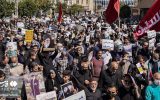 عزاداران آل الله به پاخاستند/ جوشش یاران رسول الله زیر باران و آفتاب علیه اغتشاشگران