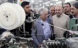حضور رئیس مجلس در نساجی سیمابافت آذربایجان/ قالیباف: تولید رانتی محکوم به شکست است