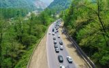 ترافیک سنگین در همه محورهای تهران-شمال‌‌/ جاده کندوان یک‌طرفه شد