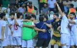 شادی جالب زننده پنالتی صعود ایران به فینال غرب آسیا با ذکر اباعبدالله(ع)+ فیلم