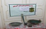 کشف اشیا عتیقه دوره صفوی در آذرشهر