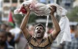 تجمع بزرگ مردم تبریز در حمایت از غزه