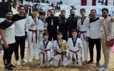 کسب ۶ مدال تکواندوکاران نونهال آذربایجان‌شرقی