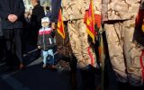 بدرقه فرزندان گمنام روح‌الله با نوای «یا زهرا»‌ در تبریز