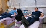 پویش «نذر خون برای کرمان» در تبریز کلید خورد