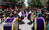 عزاداری تاسوعای حسینی در شهرستان اهر