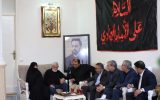 دیدار معاون حقوقی و امور مجلس وزیر آموزش و پرورش با خانواده شهید مالک رحمتی