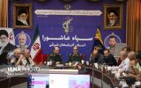 نشست خبری فرمانده سپاه عاشورا در تبریز
