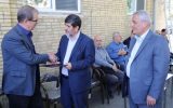 تجلیل سرپرست استانداری آذربایجان شرقی از پزشک خیّرِ همیارِ جانبازان نخاعی