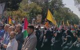 فریاد مرگ بر اسرائیل در جمعه‌ی خشم تبریزی‌ها