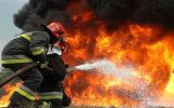 یک فروشگاه لوازم یدکی خودرو در تبریز طعمه حریق شد