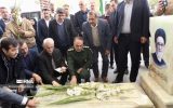وزیر ورزش و جوانان به مقام شامخ شهدا و شهید آل هاشم ادای احترام کرد