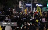 شادی مردم تبریز در پی حمله موشکی ایران به سرزمین‌های اشغالی