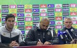 سرمربی سپاهان: خوشحال شدیم بازی را بدون گل خورده تمام کردیم
