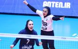 برتری مدعیان در لیگ برتر والیبال زنان