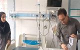 اهدای دستگاه احیاکننده ریوی نیوماتیک به بیمارستان هریس