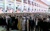 حمایت نمازگراران آذربایجان شرقی از مردم مظلوم فلسطین