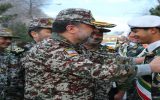 بازدید فرمانده قرارگاه مشترک پدافندهوایی خاتم الانبیا از منطقه پدافند هوایی شمال‌غرب
