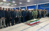 تشییع پیکر شهید مدافع وطن در مراغه