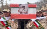 تشییع پیکر شهید مدافع وطن در بناب
