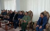 دیدار مسئولان مراغه با خانواده‌های شهدای جنگ رمضان