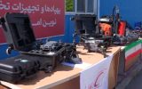 نمایش توان عملیاتی هلال‌احمر آذربایجان‌شرقی با رونمایی از تجهیزات نوین
