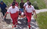 نجات کوهنورد ۶۹ ساله در ارتفاعات قلعه ضحاک هشترود