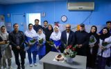تجلیل استاندار از پرستاران بیمارستان شهیدمدنی تبریز