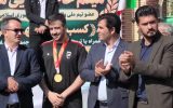 استقبال از قهرمان طلایی پاراآسیایی ناگویا در شبستر