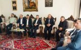 دیدار رئیس سازمان زندان‌های کشور با خانواده شهیدان نامی در تبریز